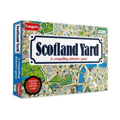 Funskool Scotland Yard Detective Board Game | Strategy & Mystery Chase Game | Family Board Game for Kids, Teens & Adults | 3–6 Players | Ages 10+ | Fun Logic & Deduction Game