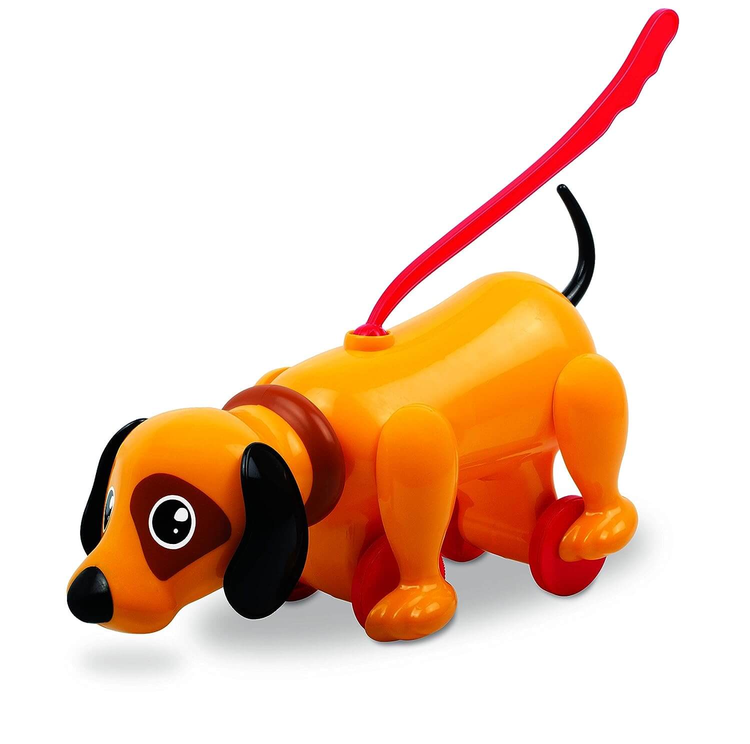 Funskool Giggles Sniffy the Dog Pull Along Toy | Walking Puppy Toy for Toddlers 12+ Months | Funny Moving Legs | Early Learning & Motor Skills Development Toy