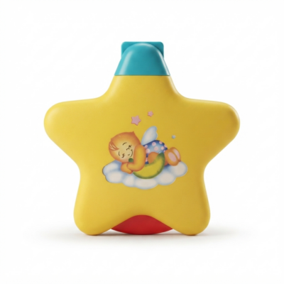 Baby Star Projector Night Light with Music | Colorful Star Projection Lamp for Kids