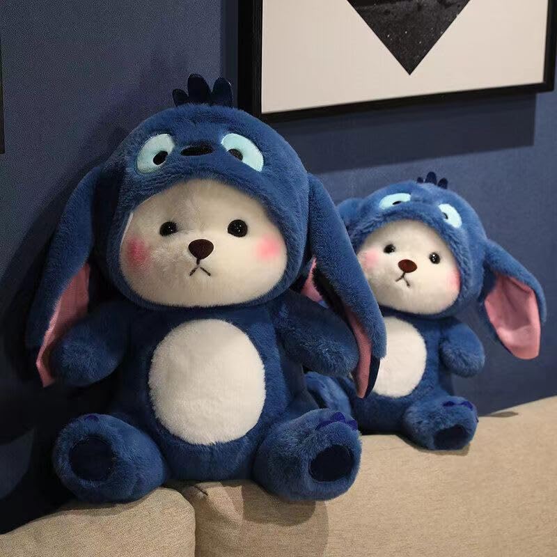 Blue Bunny Plush Toy (3)