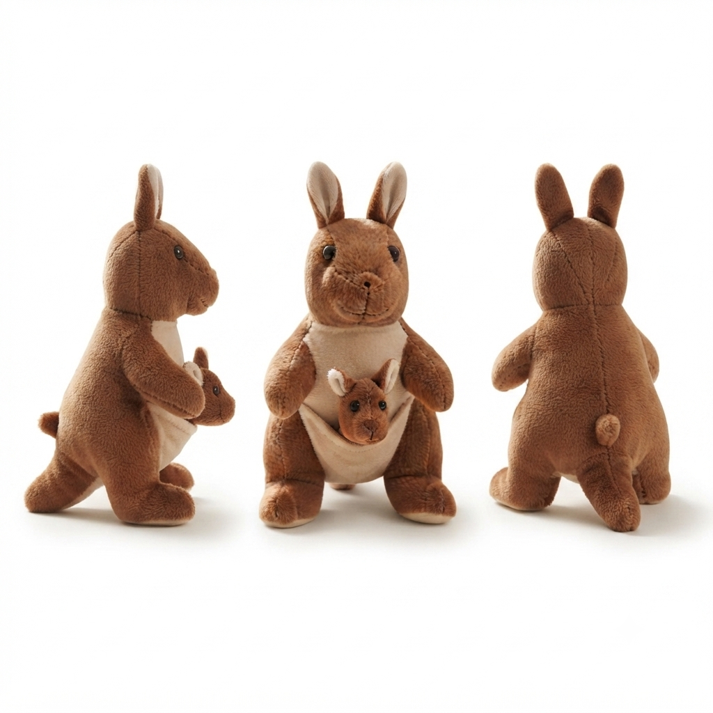 Kangaroo Plush Toy (1)