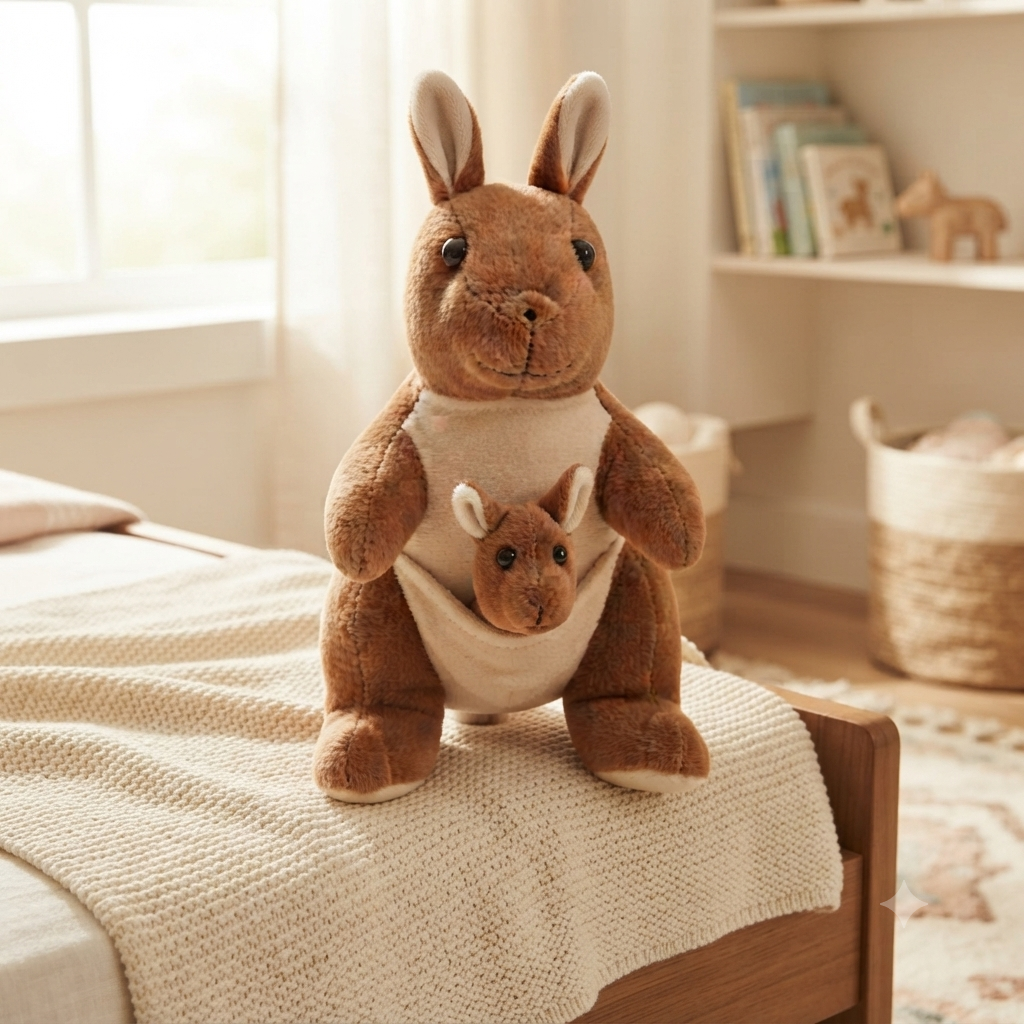 Kangaroo Plush Toy (3)