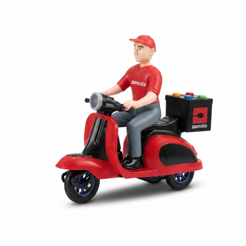Kids Ride-On Scooter Toy with Music & Sound Buttons | Electric Style Motorbike for Boys & Girls