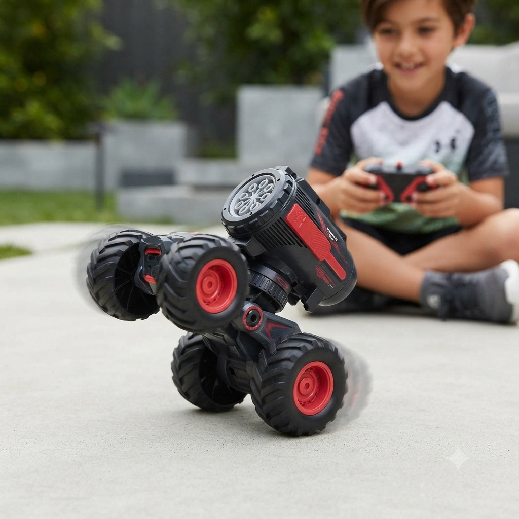 Remote Control Stunt Car (4)