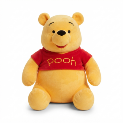 Winnie the Pooh Plush Toy for Kids – Ultra Soft Stuffed Teddy Bear with PP Cotton Filling, Washable Hugging Companion, Cute Gift for Boys & Girls