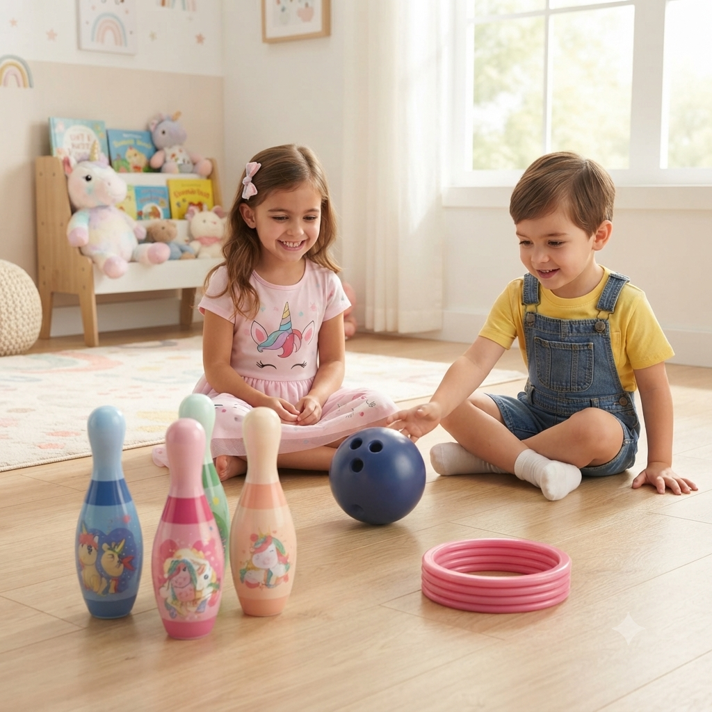 Unicorn Bowling Set (4)